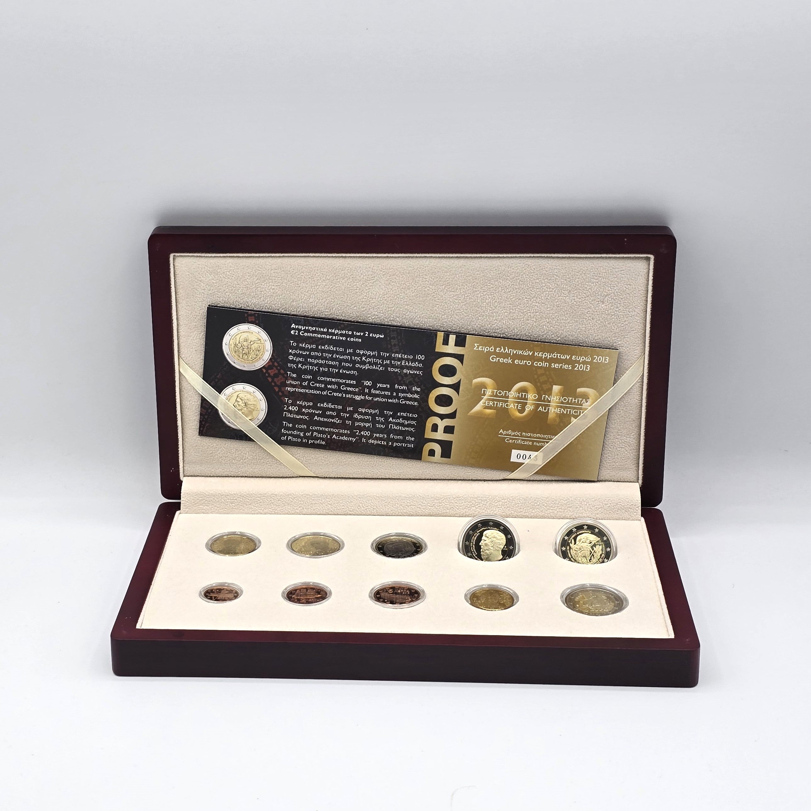 2013 Set Anual 7.88€ (conjunto) - Grécia Proof